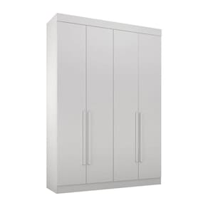 Modulado 4 Portas 3 Gavetas - Orion-Branco - Leifer Móveis