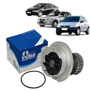 BOMBA D`AGUA GM CORSA 1.0 1.4 1.6 8V 1994.../CELTA 1.0 MPFI 8v 02-03/TIGRA 98-99 - POLIA 19 DENTES - DL