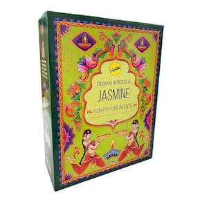 Incenso Indian Heritage Jasmine Massala 12Cxs Com 13 Varetas