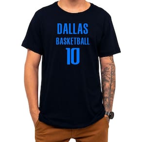 Camiseta Basquete Dallas Basketball Número 10 Esportiva