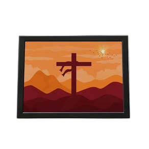 Quadro Com Moldura Religião Cristã 075 Religiao-075-M1