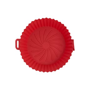 Forma de Silicone Flexível Lavável para Air Fryer