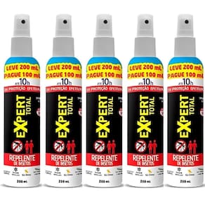 Kit 5 Repelentes Insetos Spray 200ML 0063669 NUTRIEX
