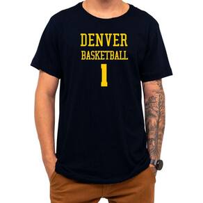 Camiseta Basquete Denver Basketball Número 1 Esportiva