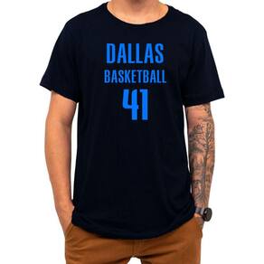 Camiseta Basquete Dallas Basketball Número 41 Esportiva
