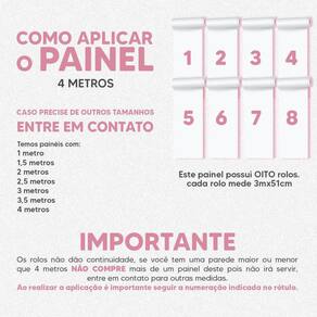 Papel De Parede Painel 3D Mármore Calacata Rosa Claro 4M
