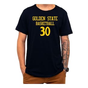 Camiseta Basquete Golden State Basketball Número 30 Esportes