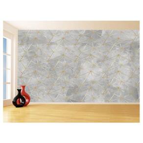 Papel De Parede 3D Concreto Queimado Risco Bege 3,5M Kkt148