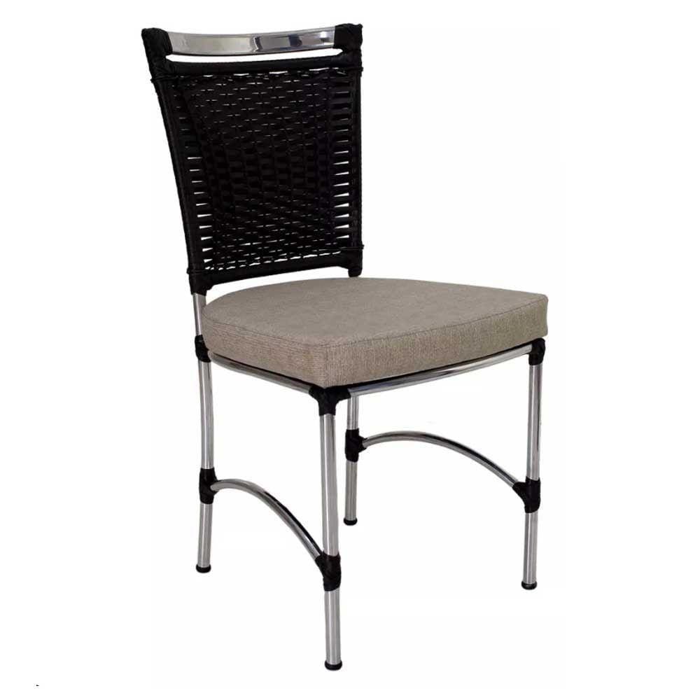 Cadeira Em Alumínio E Fibra Sintética Jk