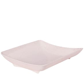 Travessa de plástico quadrada marmorizado 900ml Plasutil ref. 16337