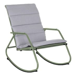 Cadeira De Balanço Verde Importada 90X61Cm 160 Kg - Verde