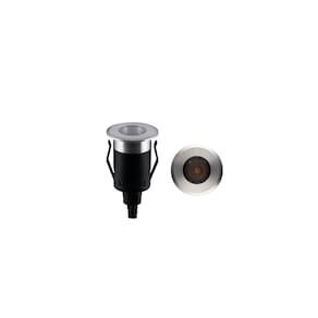 Balizador de solo alumínio recuado bivolt 3000k 1w IP67 Balizador de solo recuado Bivolt 3000k