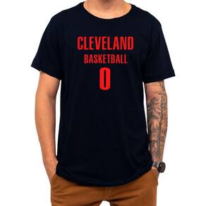 Camiseta Basquete Cleveland Basketball Número 0 Esportiva