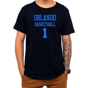 Camiseta Basquete Orlando Basketball Número 1 Esportiva