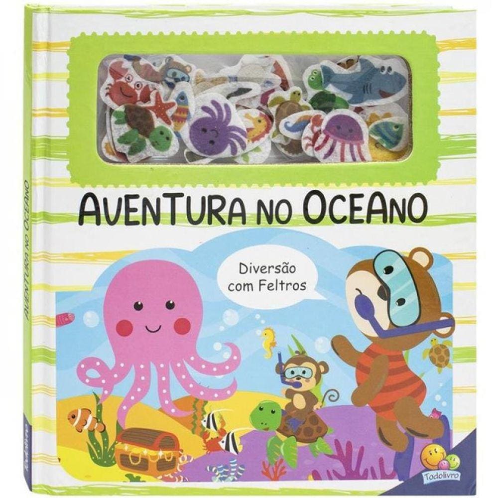 Diversão Com Feltros: Aventura No Oceano