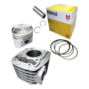 Kit Cilindro Pistao Aneis Cg Fan Titan Start Nxr Bros 160cc 2014 A 2022 Metal Leve