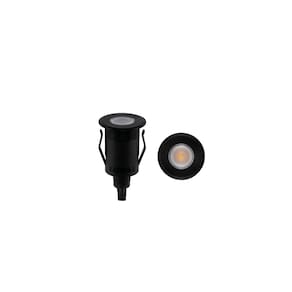 Balizador de solo Bivolt 1W 3000k IP 67 Preto