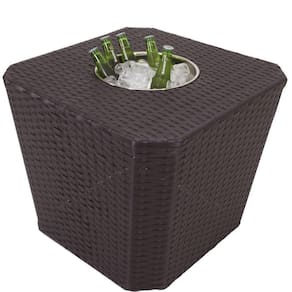 Mesa Grécia Em Alumínio Com Balde P- Bebidas