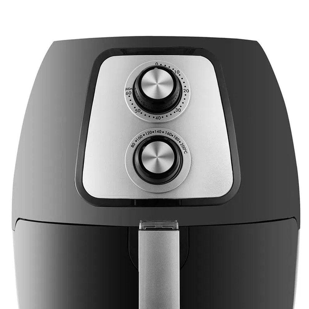 Fritadeira Elétrica Britânia Air Fryer Flow 4l Bfr21p Preta 220v