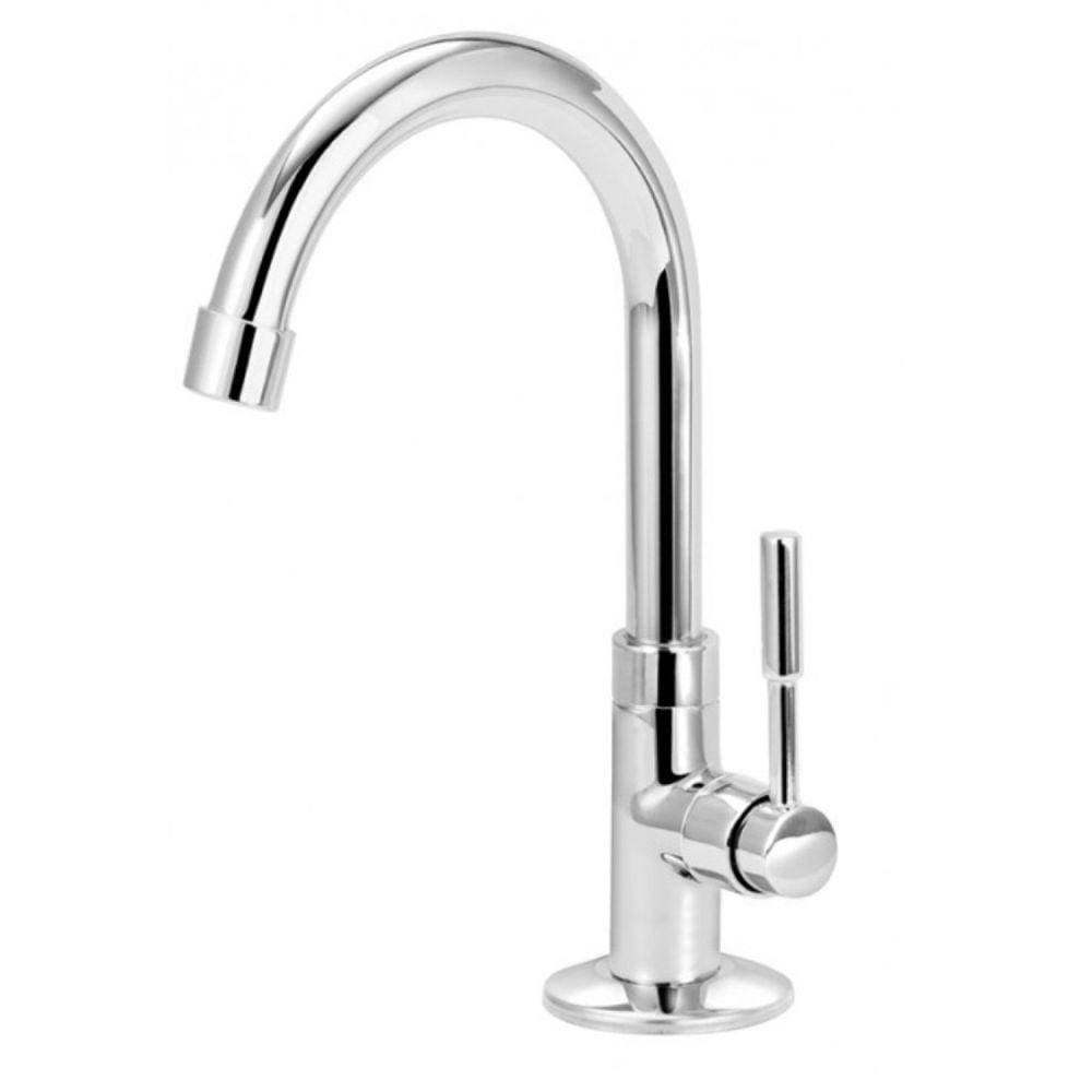 Torneira Banheiro Mesa Bica Alta ¼ Volta 1198 Stilo C31 Cromado