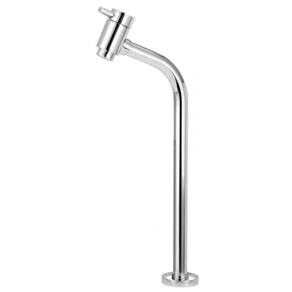 Torneira Banheiro Mesa Bica Alta Cuba Apoio ¼ Volta 1198 Fit Cromado
