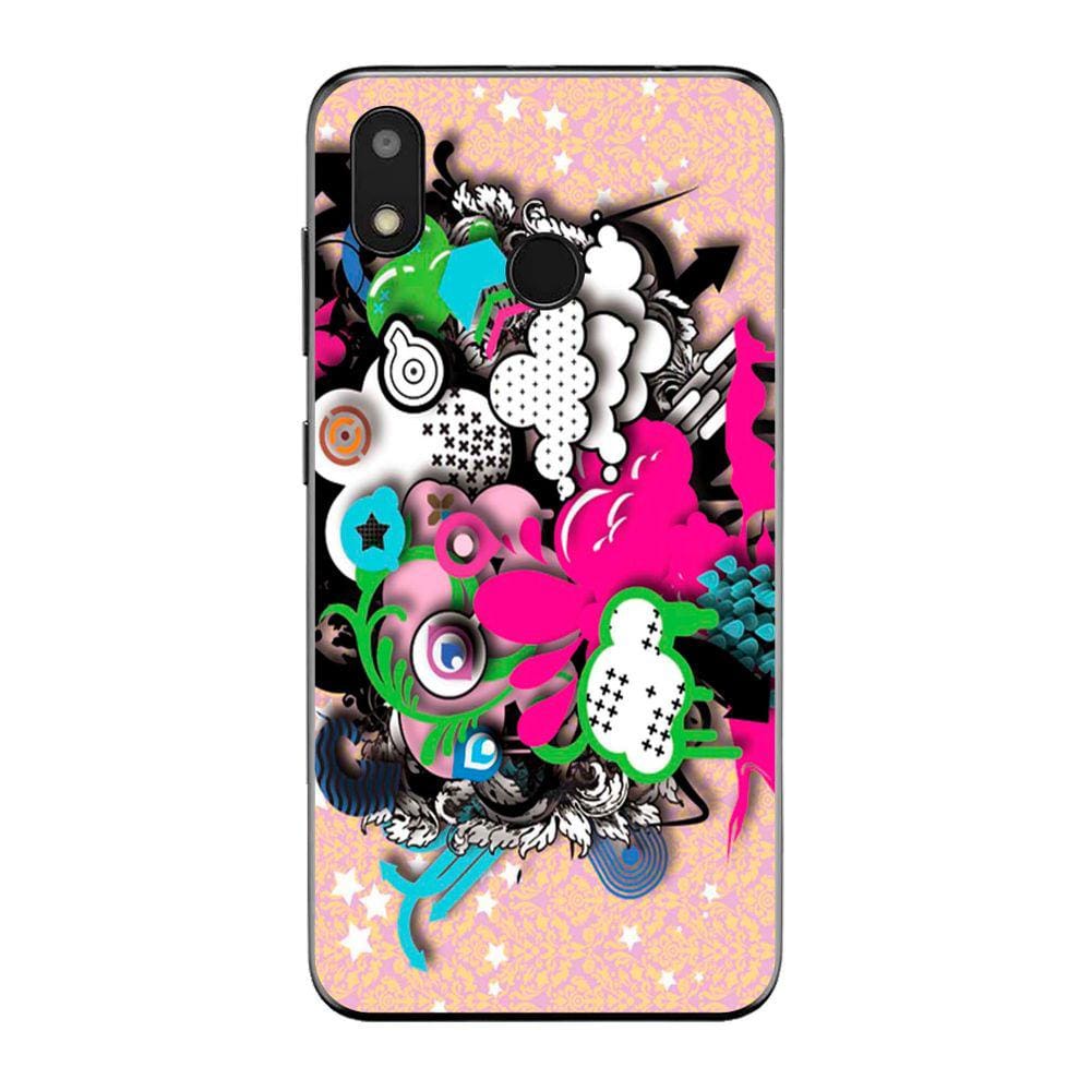 Capa Adesivo Skin104 Verso Para Multilaser F Pro 2 4G (2024)