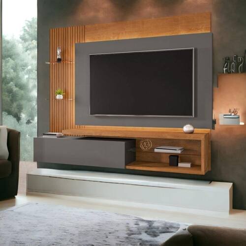 Painel para TVs 70" Copacabana Naturalle e Titanium | Casas Bahia Painel para TVs 70" Copacabana Naturalle e Titanium | Casas Bahia