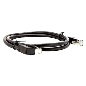 Cabo De Rede Cat7 Plug 90 Graus Para Lateral - 5 Metros
