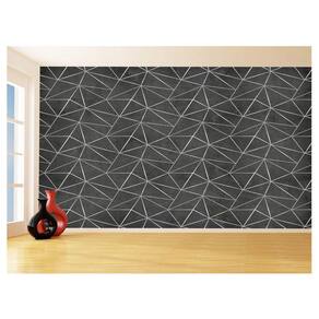 Papel De Parede Concreto Queimado Listra Risco 3,5M Kkt28