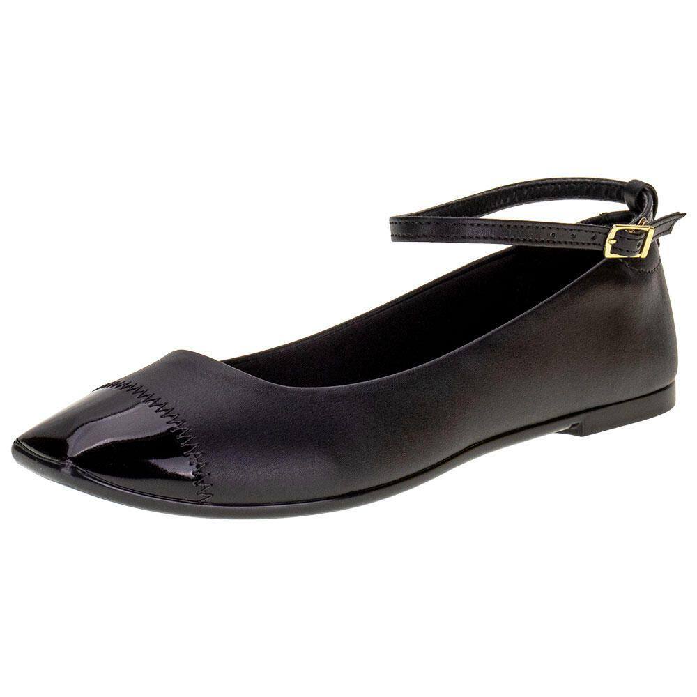 Sapatilha Feminina Moleca - 5735222 - 39 - Preto
