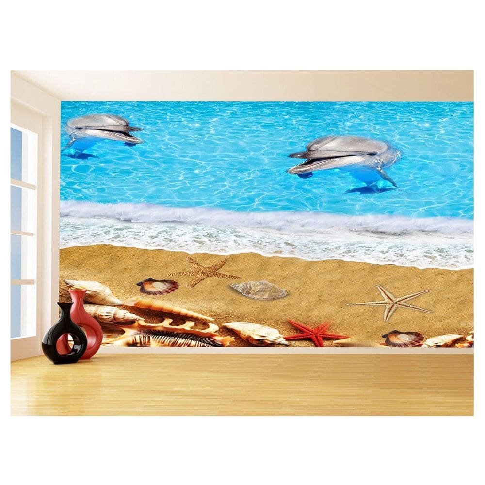 Papel Para Piso De Porcelanato Liquido Água 3,5M Flr15