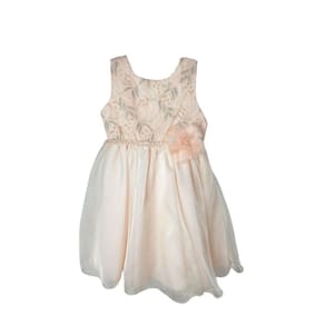 Vestido Festa Infantil Petit Cherie Rose Luxo tam 4