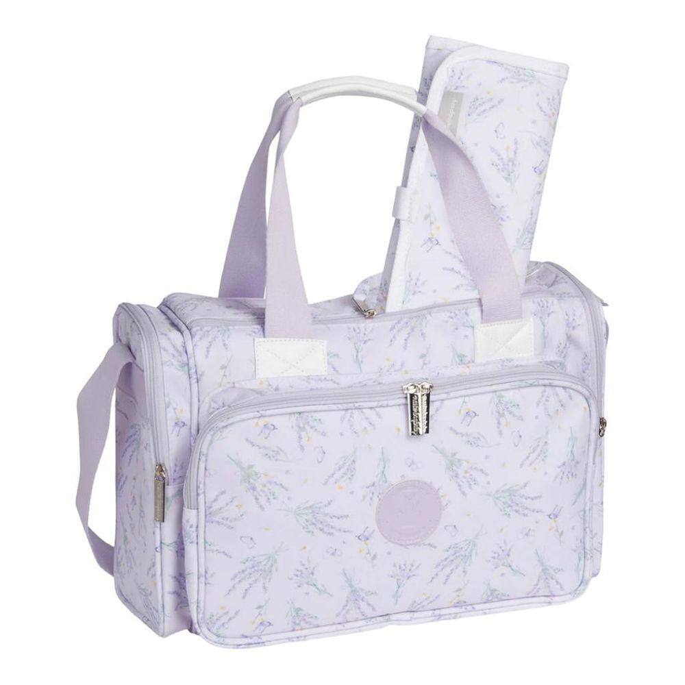 Bolsa Térmica Anne Floral Lavanda - Masterbag Baby