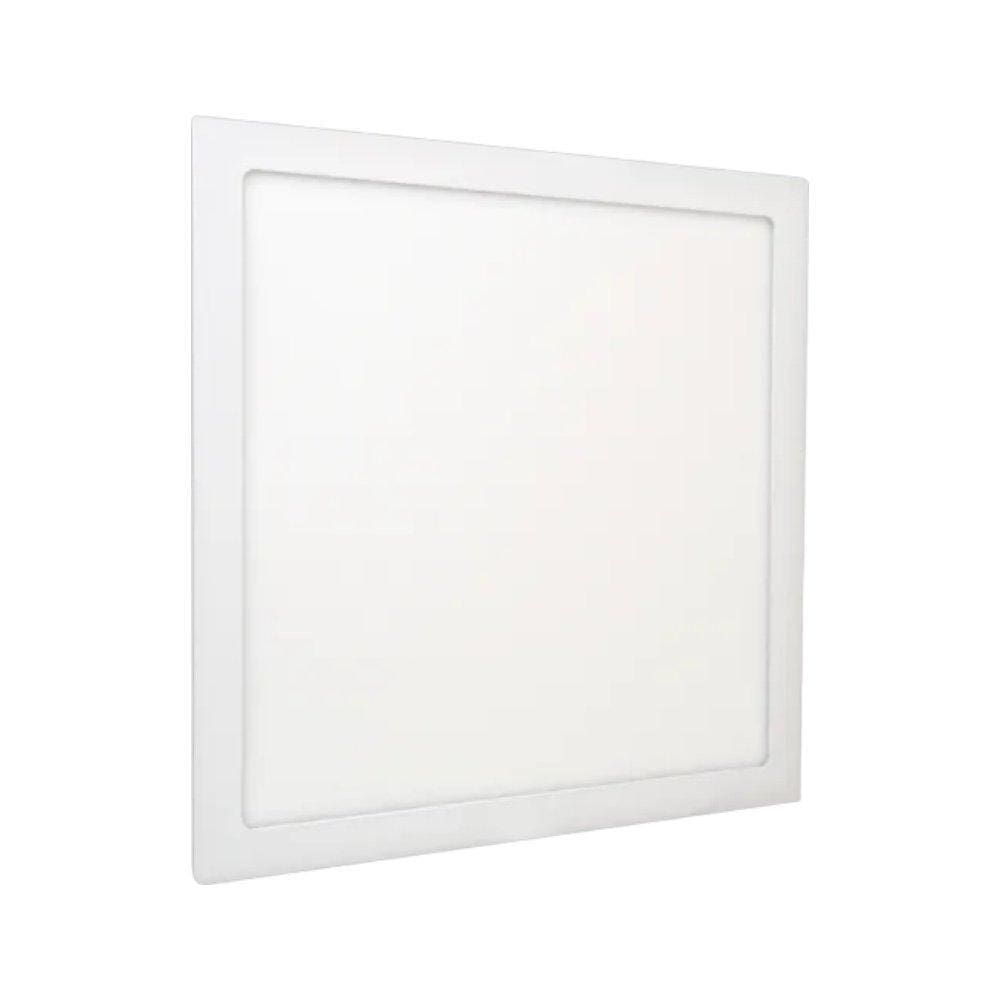 Luminária Plafon 42W Led Quadrado Embutir 3000K