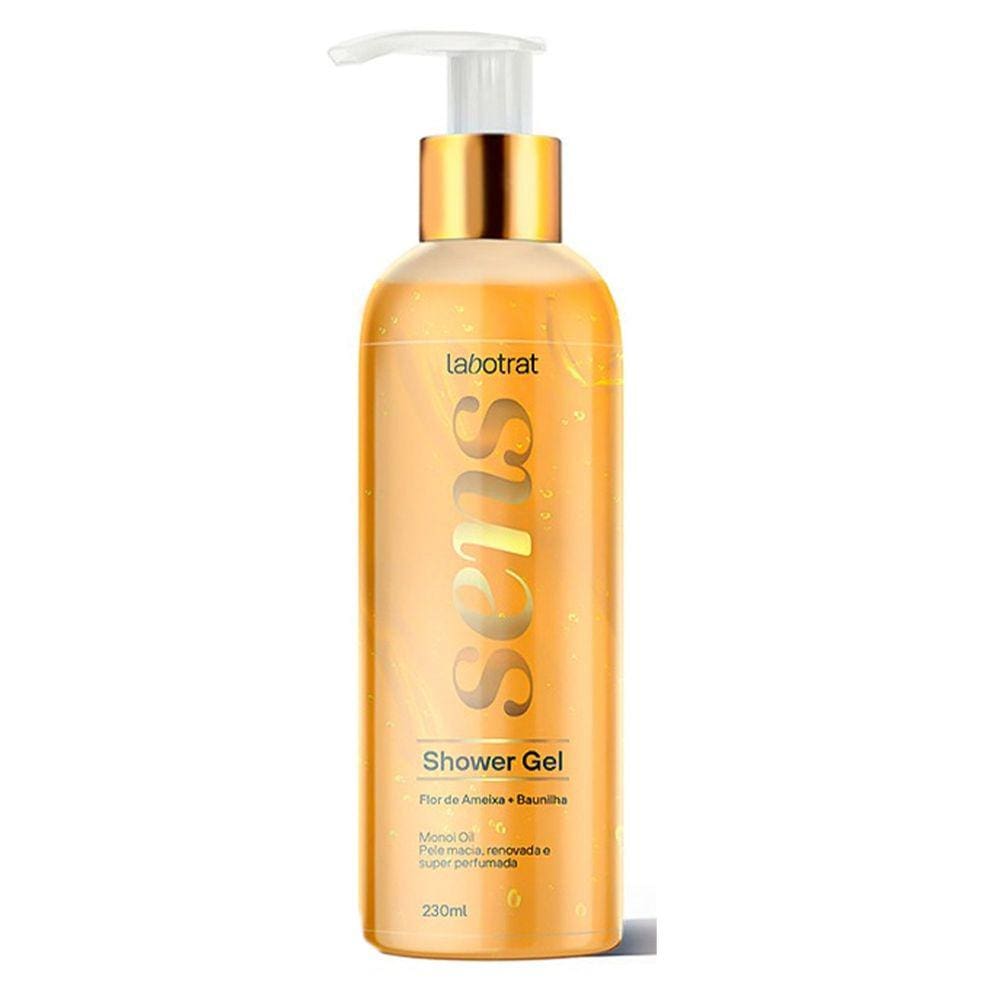 Shower Gel Flor De Ameixa E Baunilha 230Ml Sens Labotrat