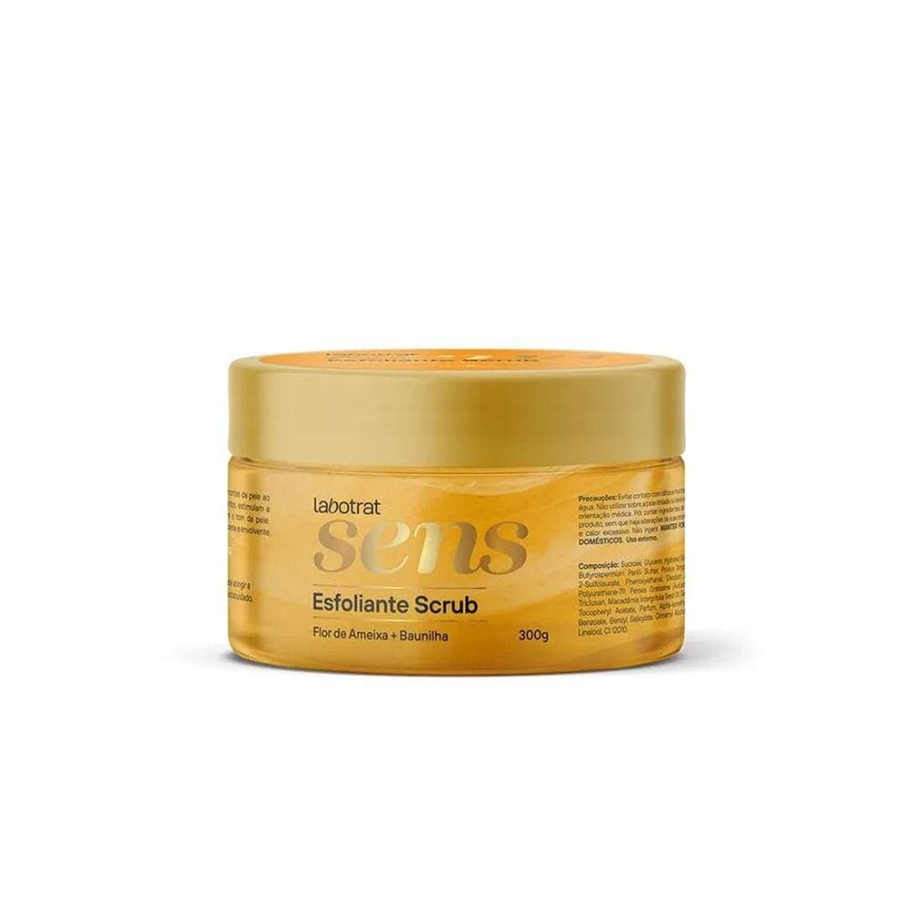 Esfoliante Scrub Flor De Ameixa E Baunilha 300G Sens Labotrat