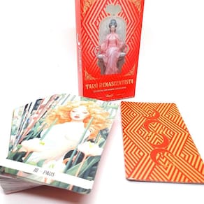 Tarô de Marselha Renascentista 78 Cartas Lindas Ilustrações