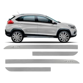 Friso Escrita Cromada Chery Tiggo 2 Prata Sleek