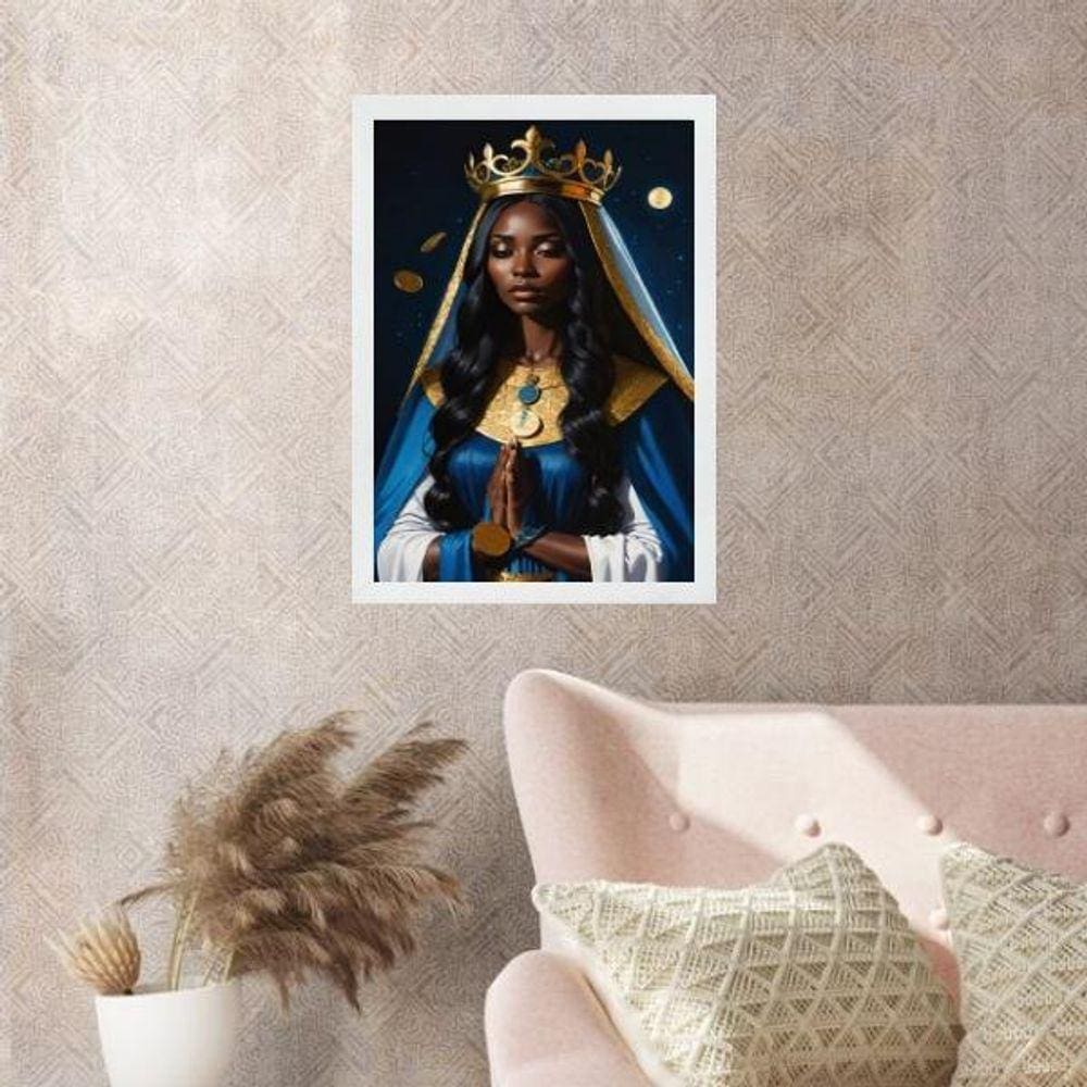 Quadro Fotografia Santa Sara Kali 24X18Cm