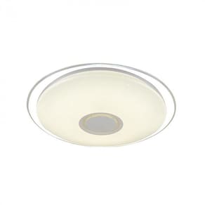 Plafon Led Vox Redondo Branco Sobrepor - Hevvy