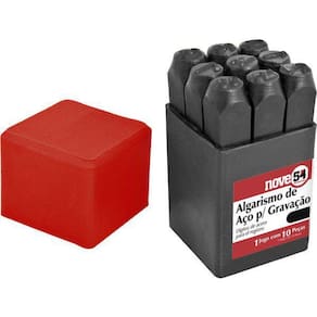 Algarismo De Aco Para Gravacao 5Mm 954 3609000005