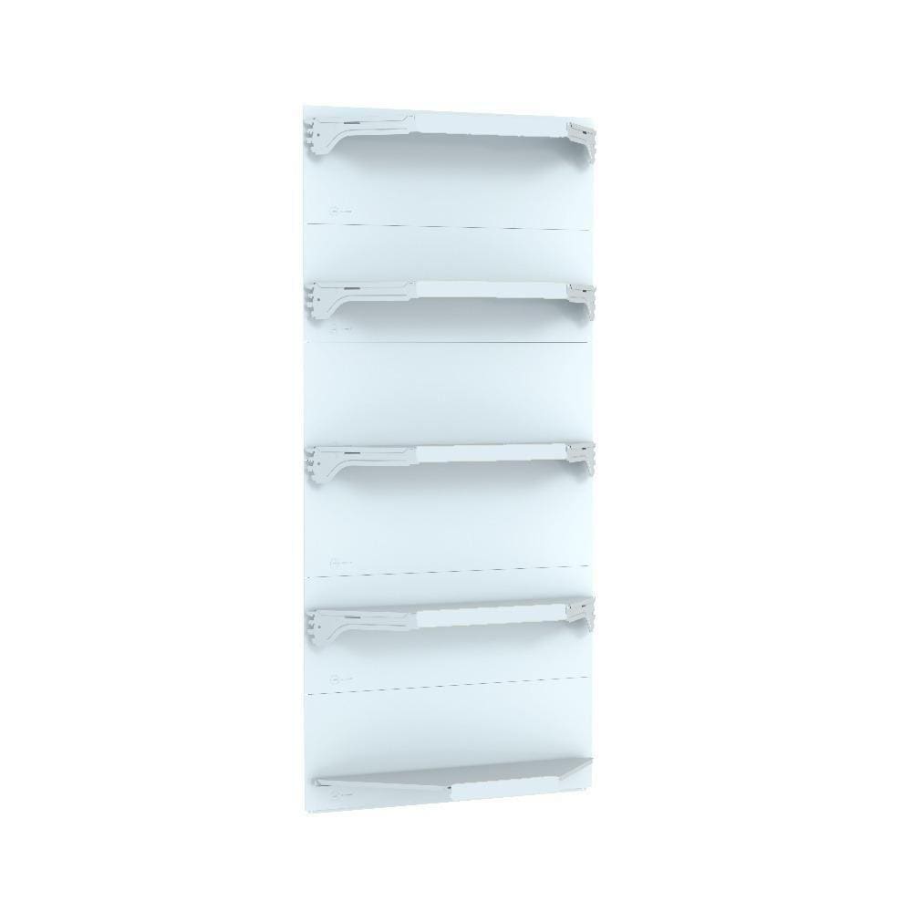 Kit 5 Bandejas Para Gondola Canto 170 Fit 40/60 Branco Spe