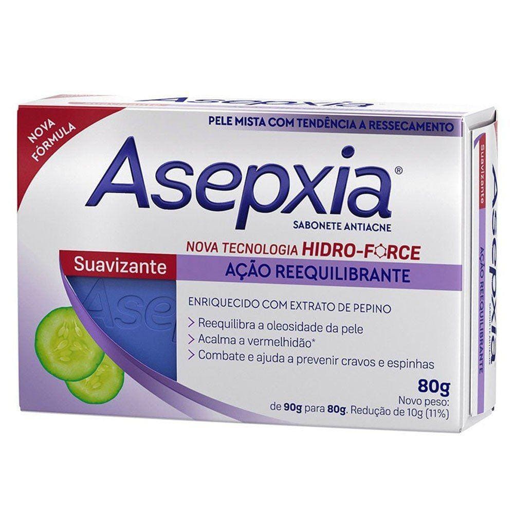 Asepxia Sab. Suavizante 80g