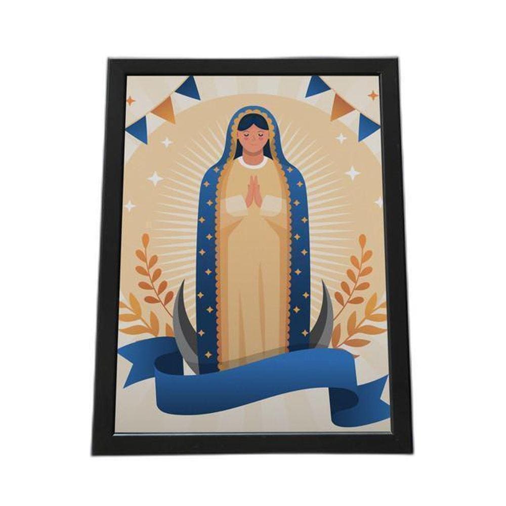 Quadro Com Moldura Religião Cristã 064 Religiao-064-M1