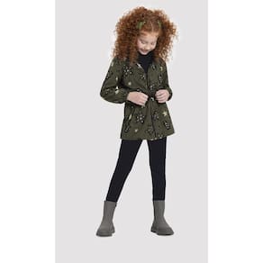 Conjunto Menina Casaco Tecido e Legging Alakazoo Ref. 67894