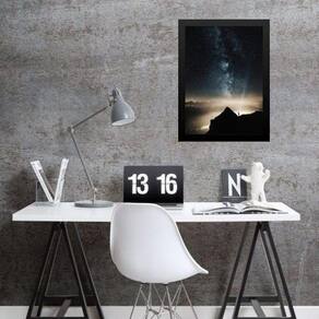 Quadro Fotografia Universo Mágico 24X18Cm - Com Vidro
