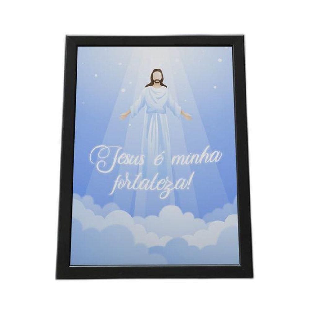 Quadro Com Moldura Religião Cristã 012 Religiao-012-M1