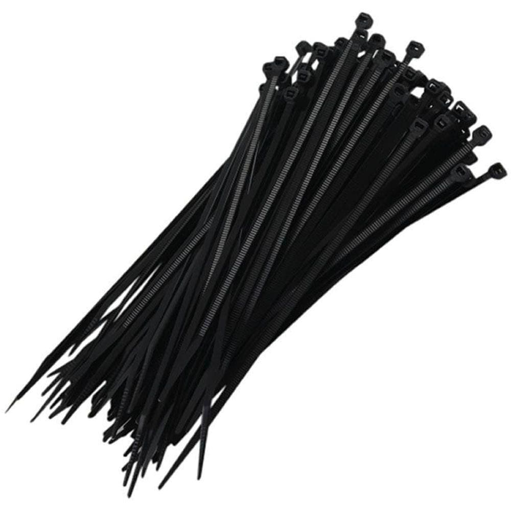 Abraçadeira 370X7.5Mm Pt C/100 Enerbras A75-E370P/10