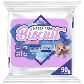 Massa De Porcelana Fria Biscuit 90G Lilás Cx Com 12