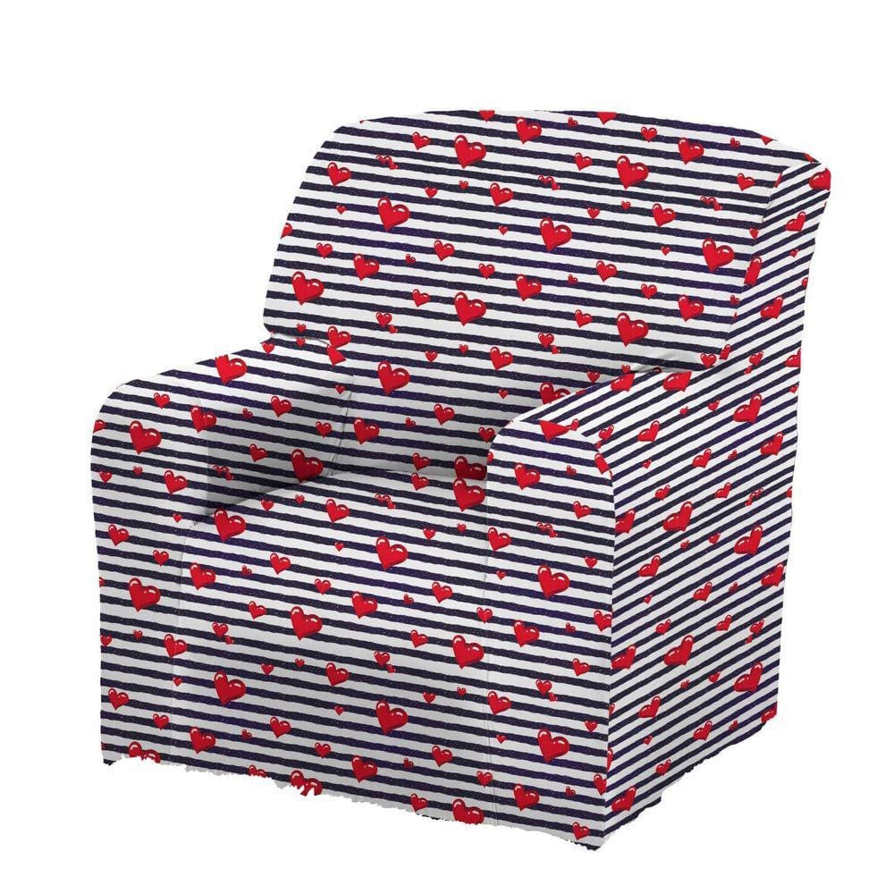 Capa Protetor De Sofá Coladinha 1 Lugar Estampada Avulsa